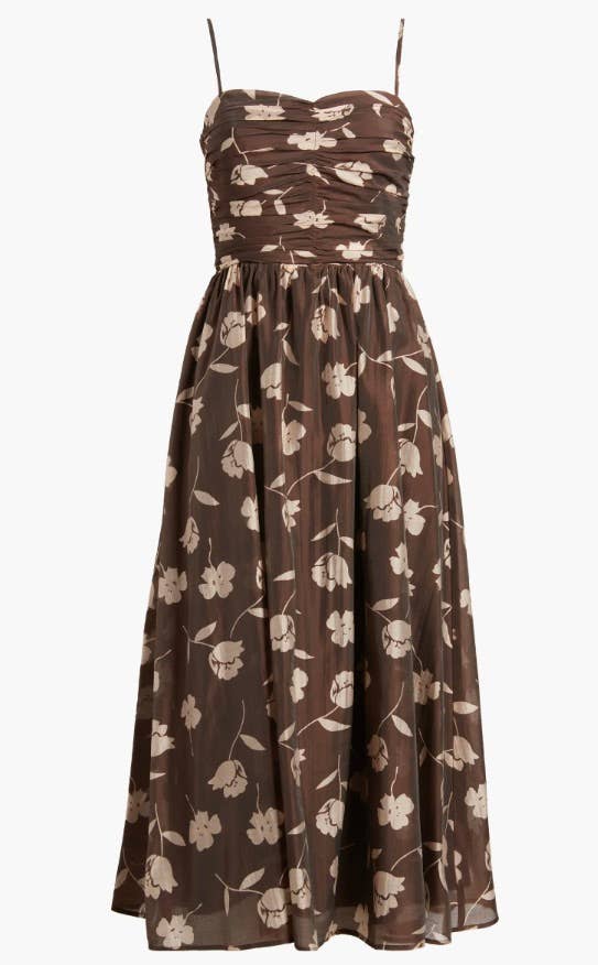 flossie pink maxi sleeveless dress Flossie | Mehak Luxury Formals