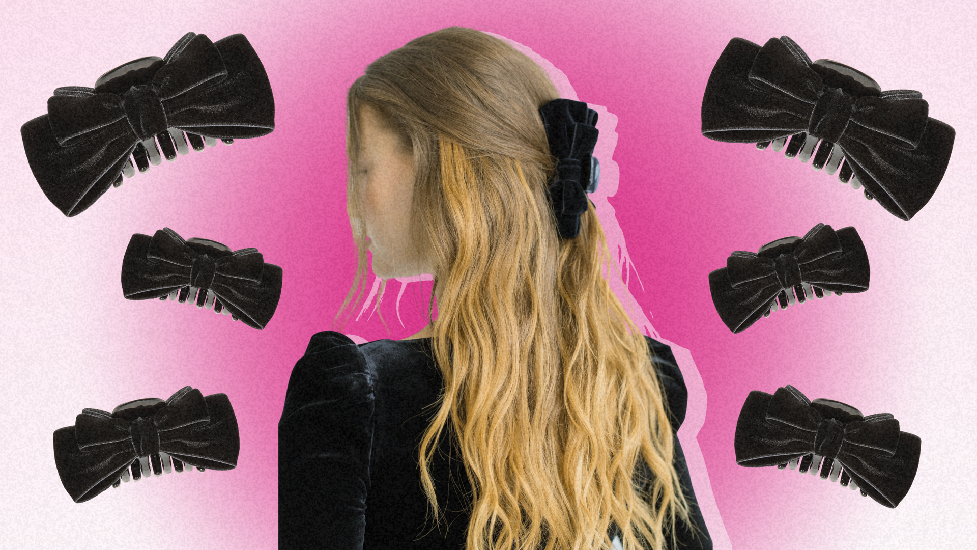 Jennifer Behr Cleo Bow Barrette Jennifer Behr Jennifer Behr x Julia Berolzheimer Marbella  main image 4