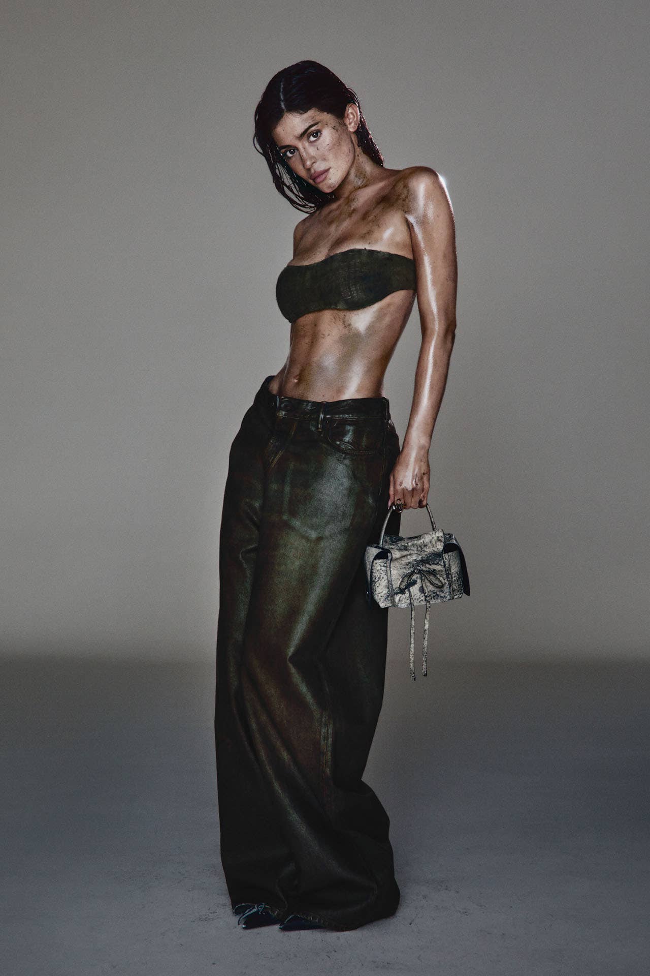 A Stripped-Down, Body-Painted Kylie Jenner Stars in Acne Studios 