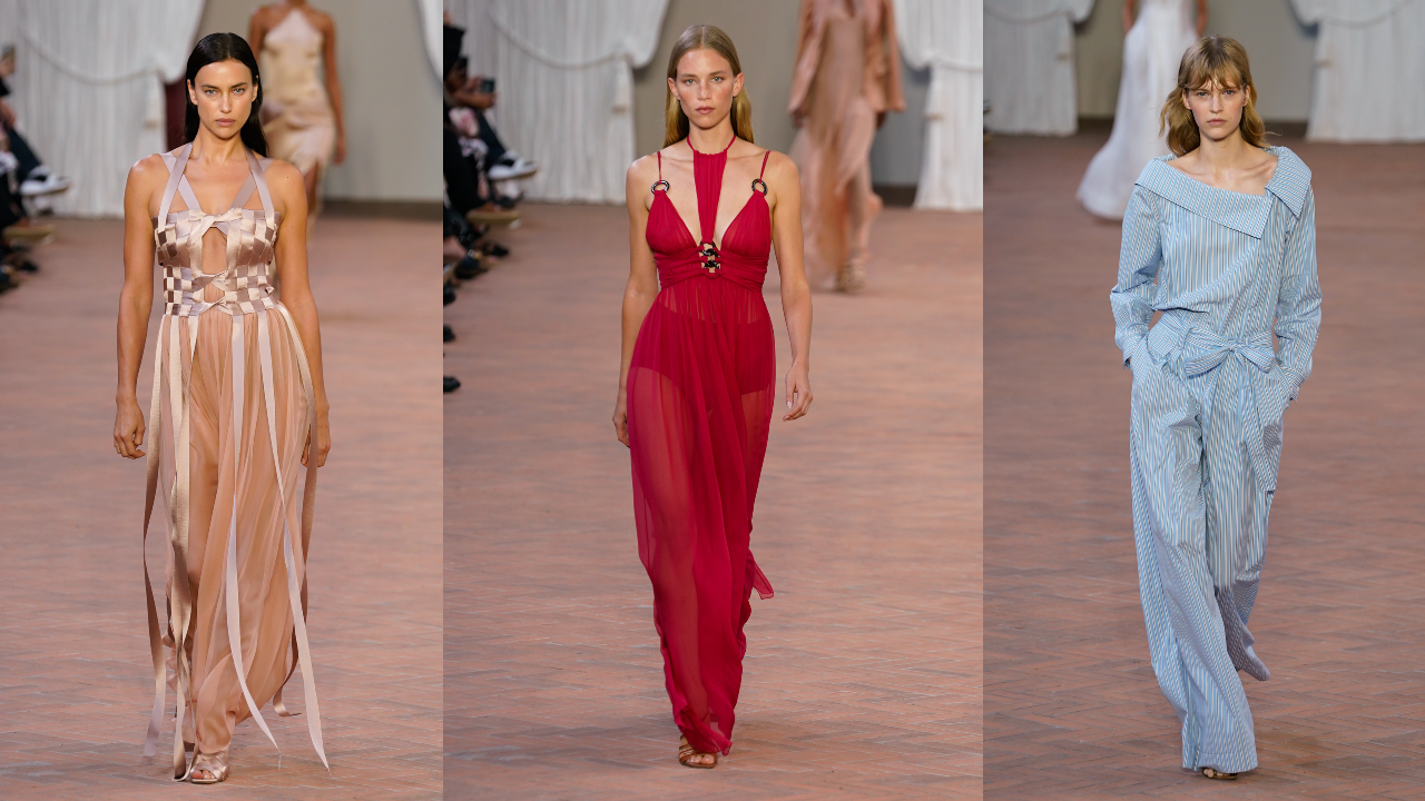 Alberta Ferretti Strips It Back to Basics for Spring 2024