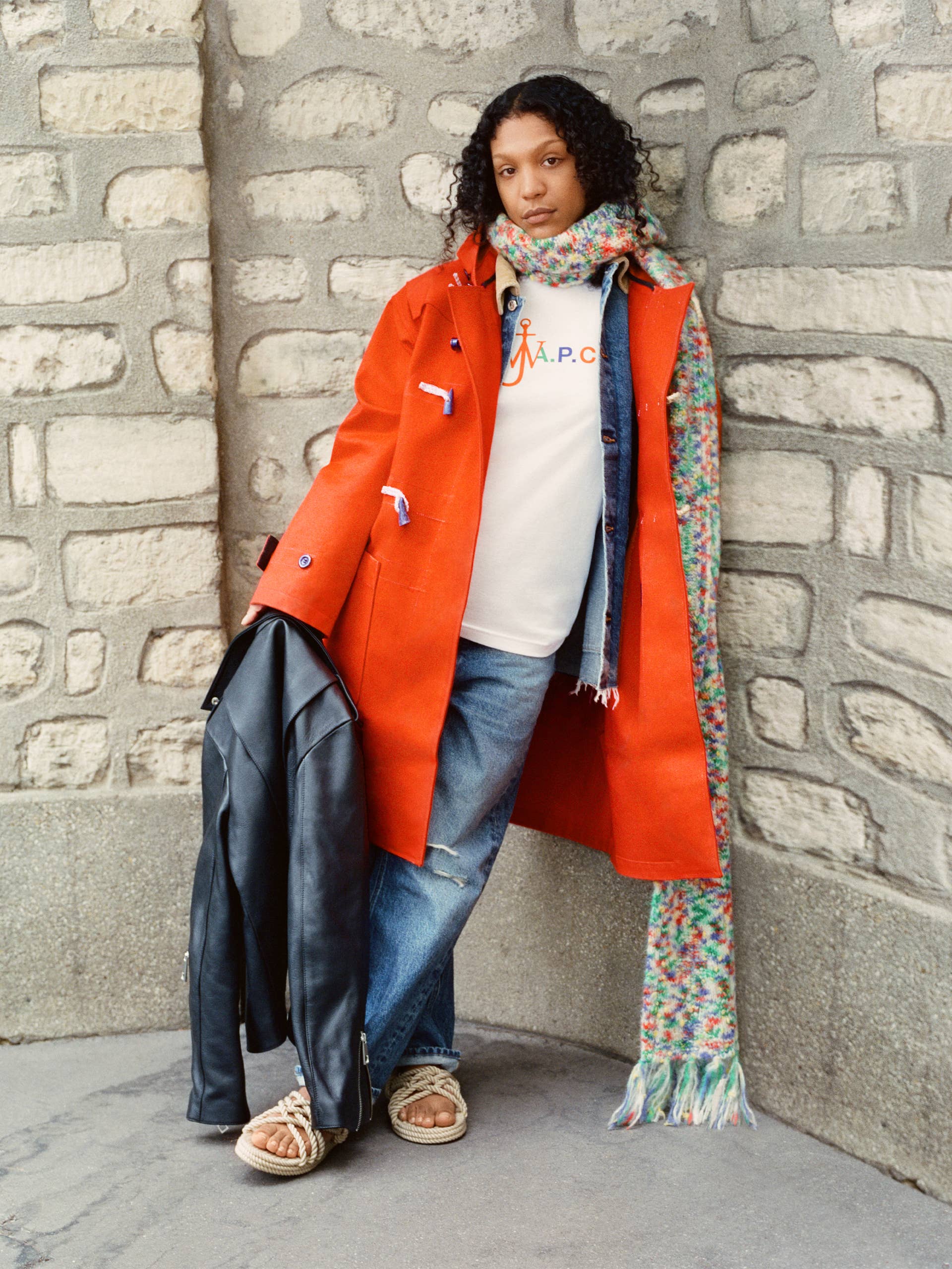 A.P.C. フライトジャケットとA.P.C×JWAニットのセット Jonathan Anderson Imagines His 'Ideal Wardrobe' (and Probably