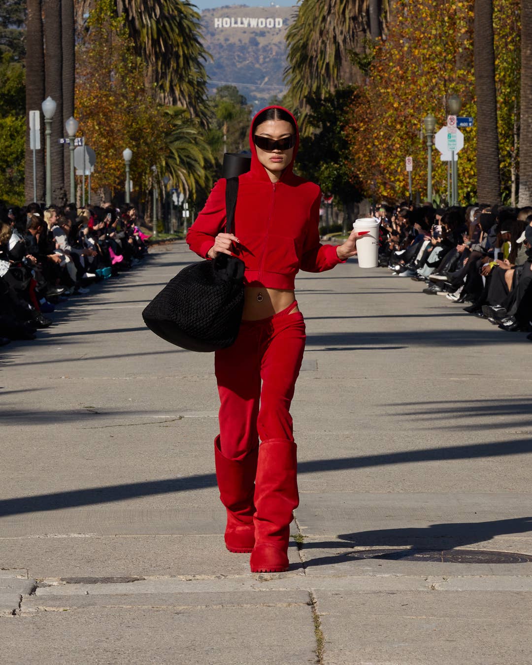 Balenciaga's Ode to Los Angeles Includes Athleisure, Erewhon Bags