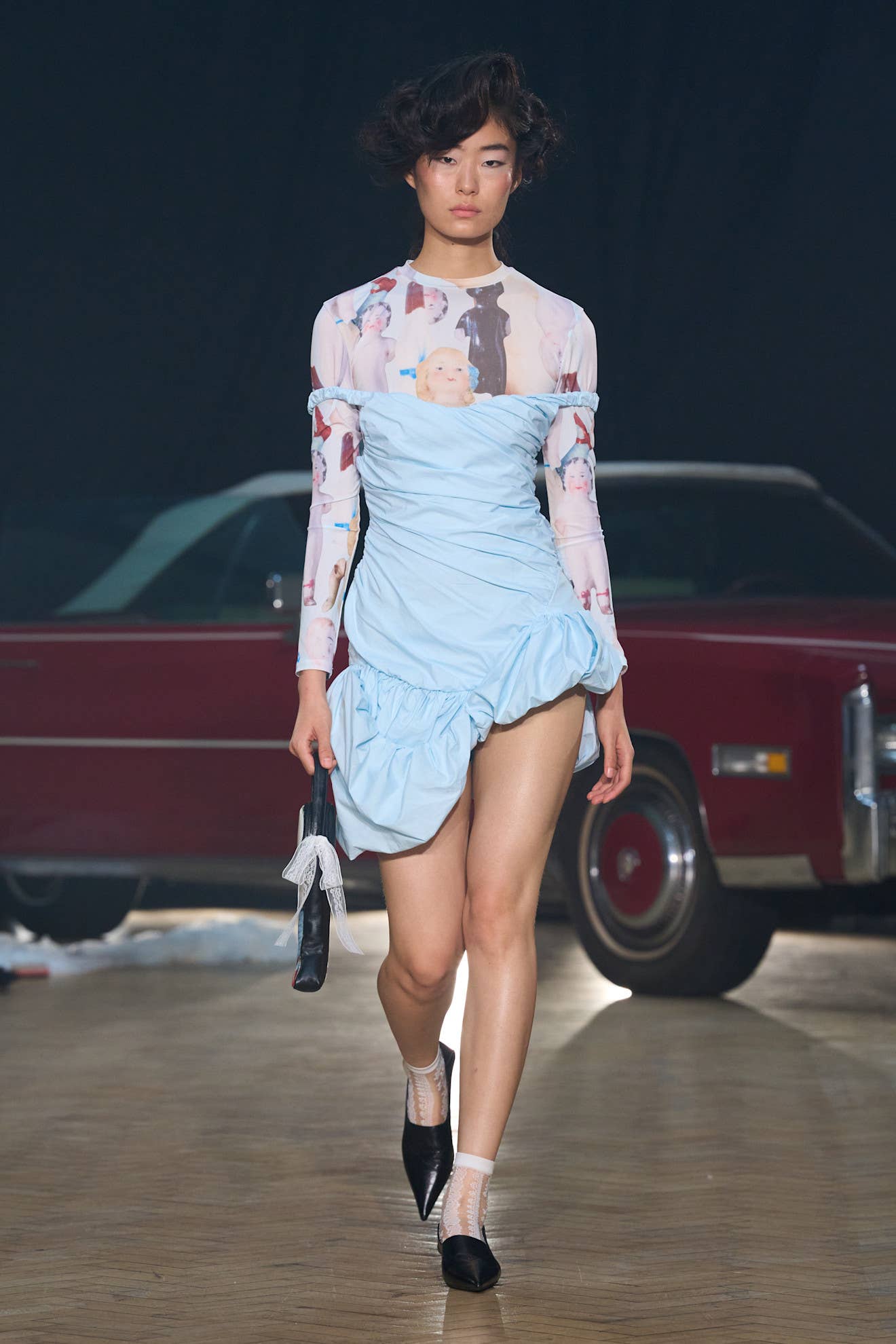 Yuhan Wang Spring 2026 Reimagines 'Mulholland Drive' From a