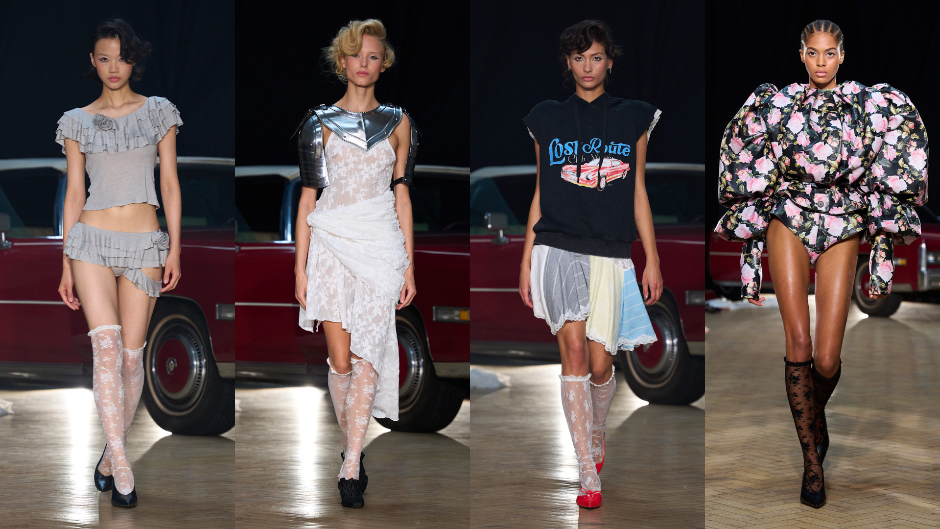 Yuhan Wang Spring 2026 Reimagines 'Mulholland Drive' From a