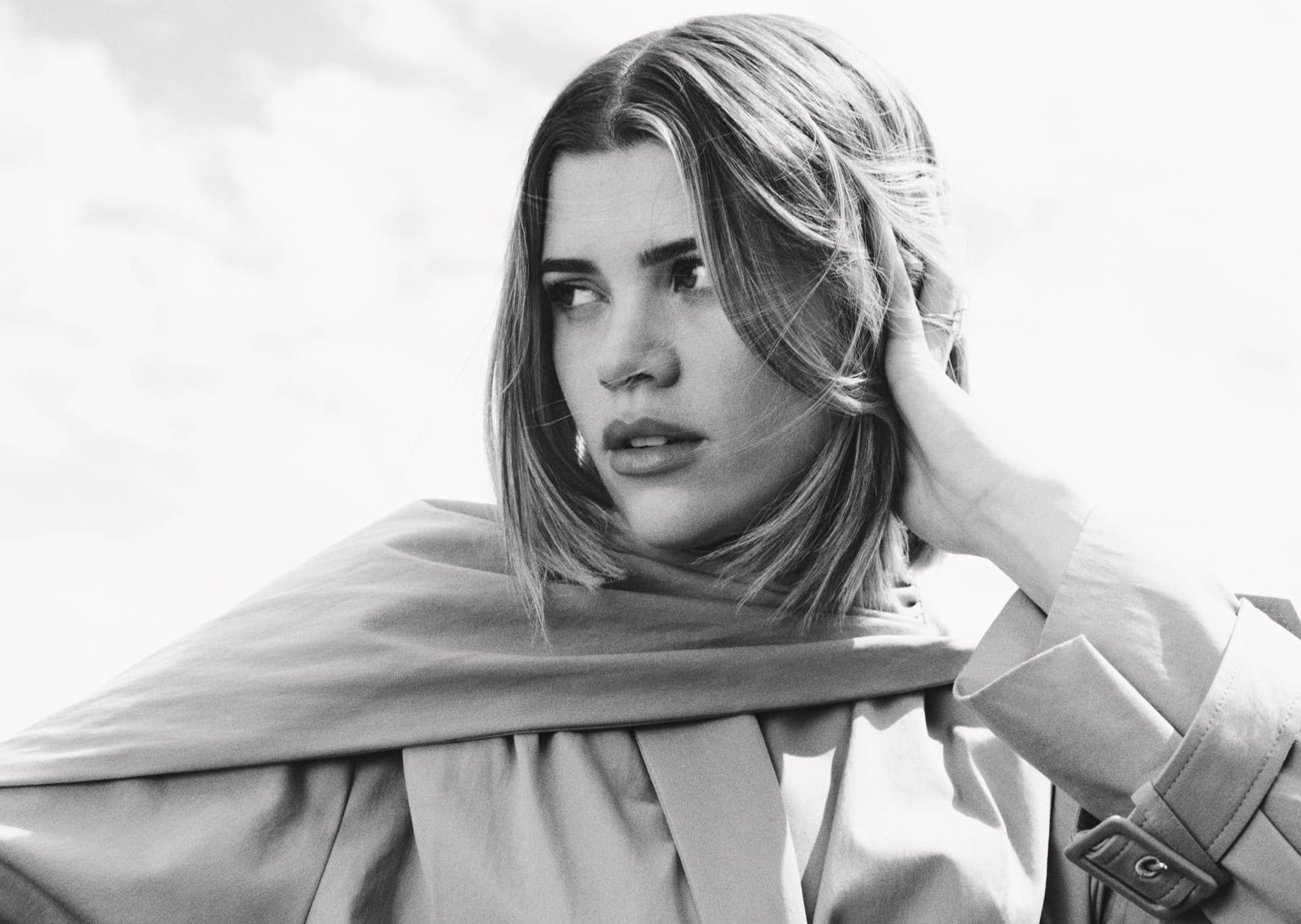 sofia richie dress black and white Solid & Striped X Sofia Richie Grainge The Corrina Dress Ditsy Floral Noir In Black