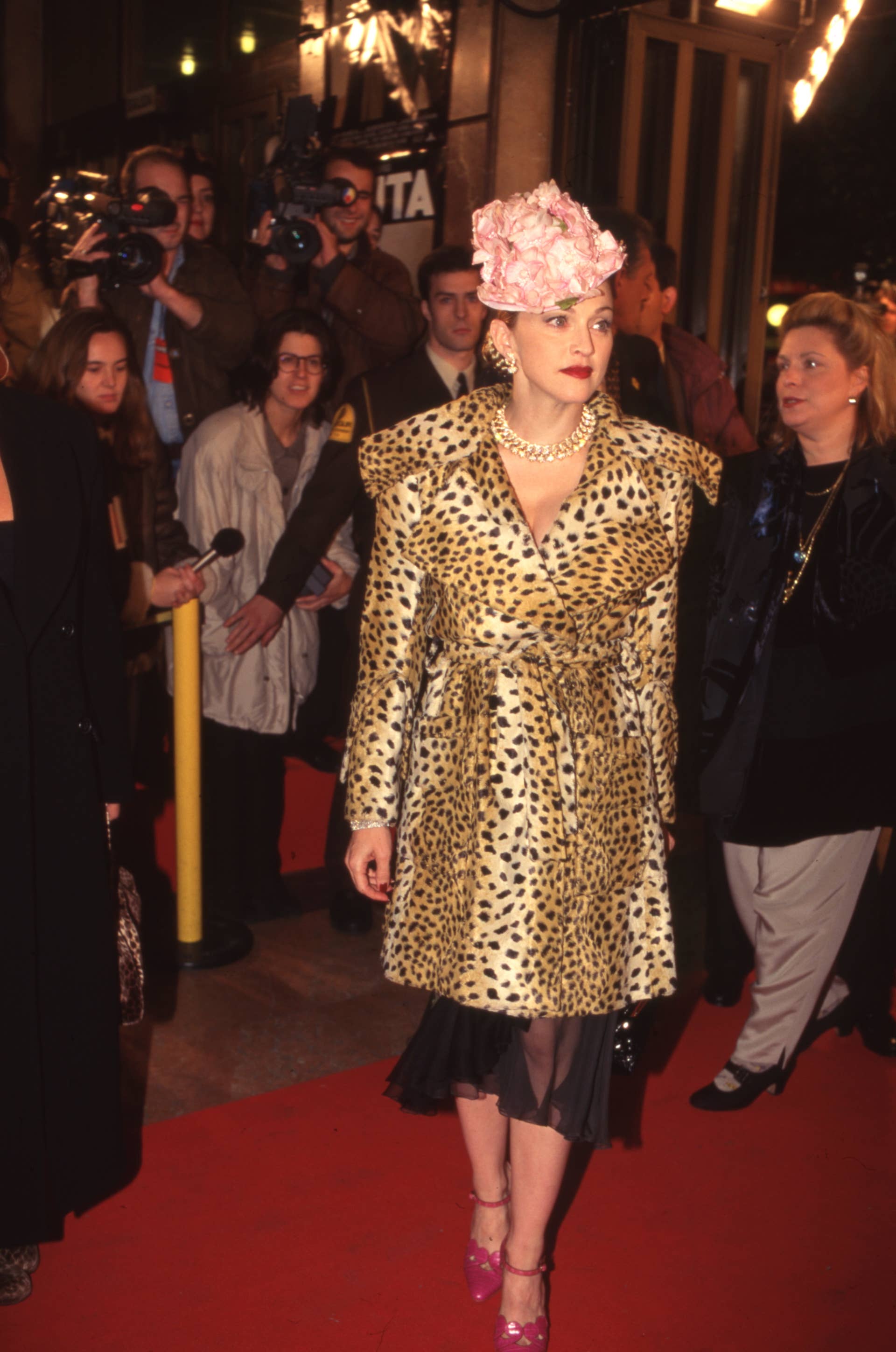 Great Outfits in Fashion History: Madonna's Givenchy Leopard-Print