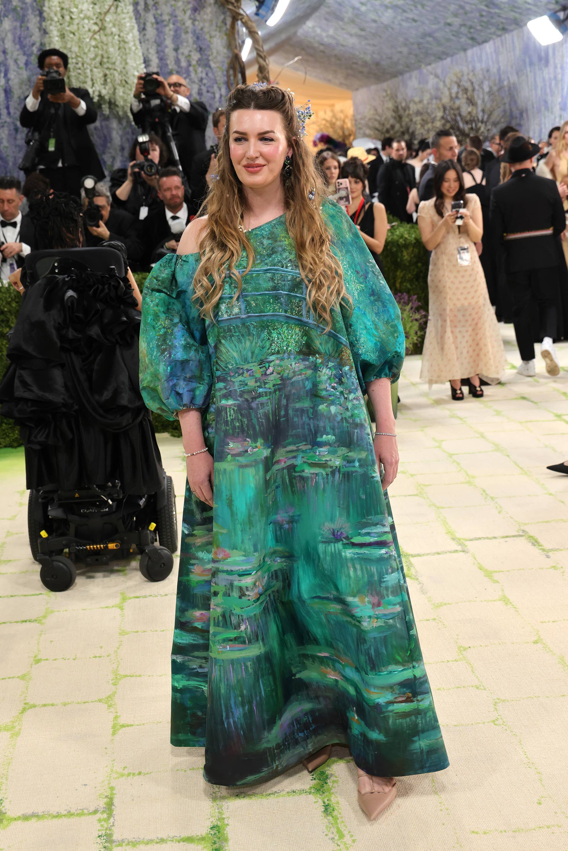 met gala green dress See Every Look From the 2026 Red Carpet Moon Goddess