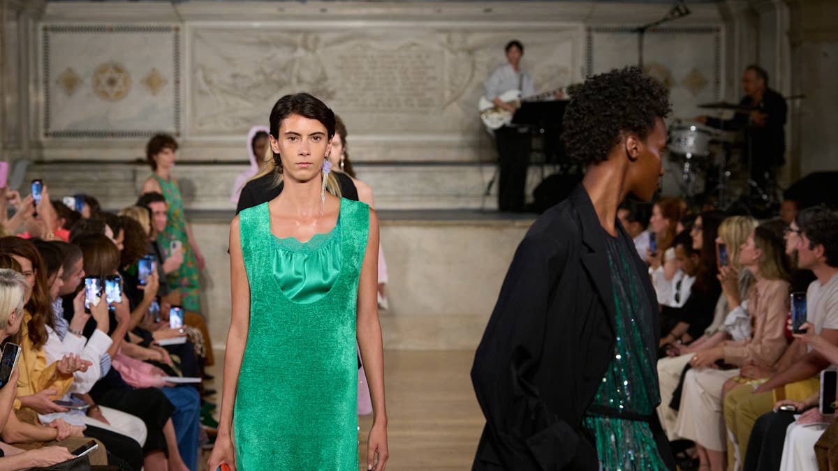 Rachel Comey Spring 2027 Celebrates a Female Pro-Wrestler and Chocolate in Your Purse