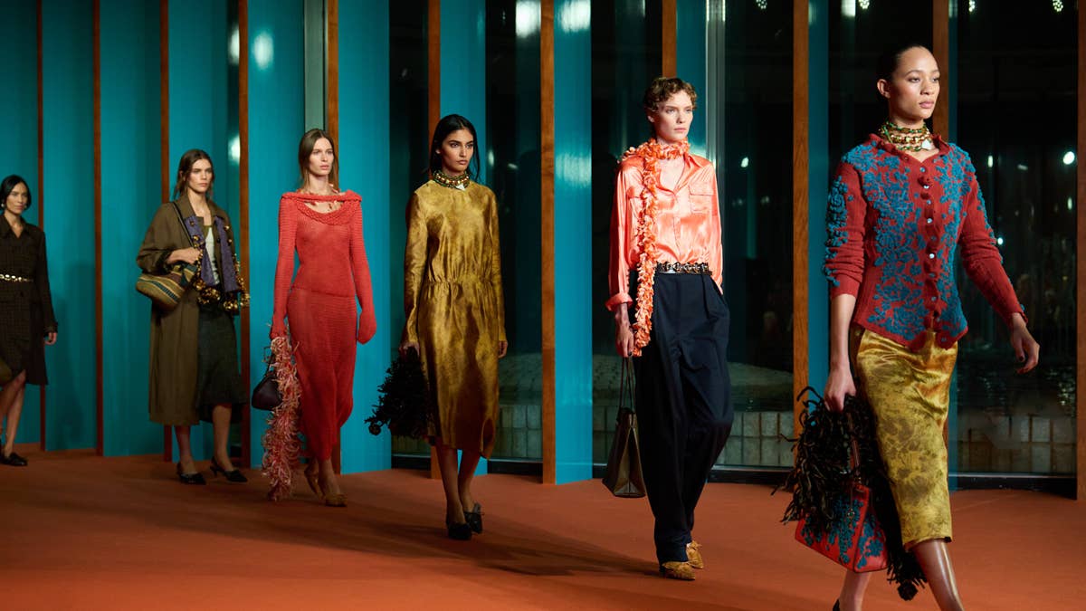 Tory Burch Spring 2027 Offers a Joyful, Colorful Escape From Our Modern Dystopia