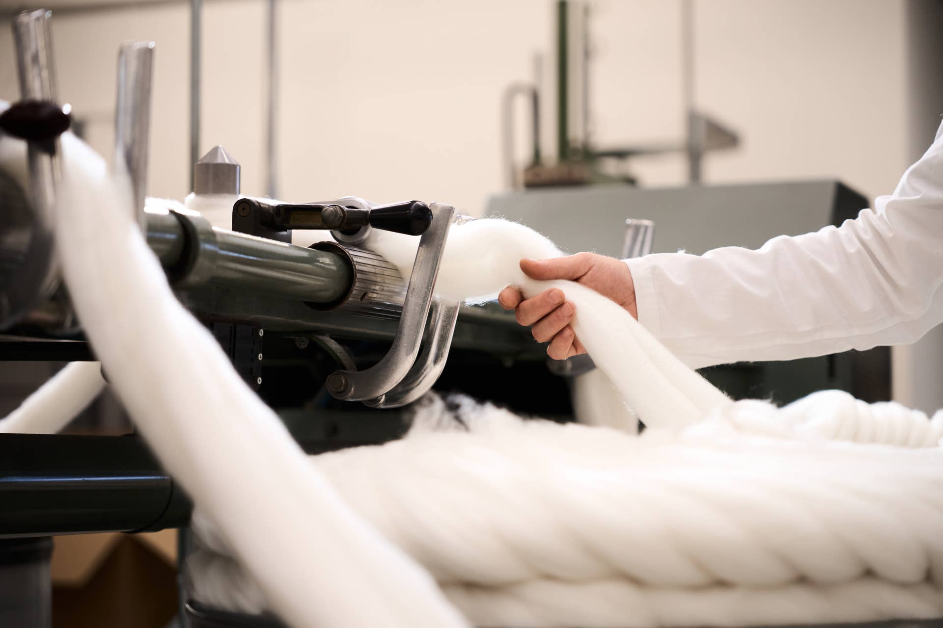 Inside the Italian Factories Turning Raw Fibers Into Soft Cashmere for Falconeri