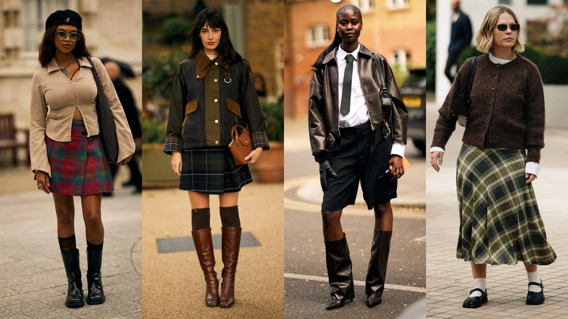The Street Style Crowd Goes 'Back to School' for London Fashion Week