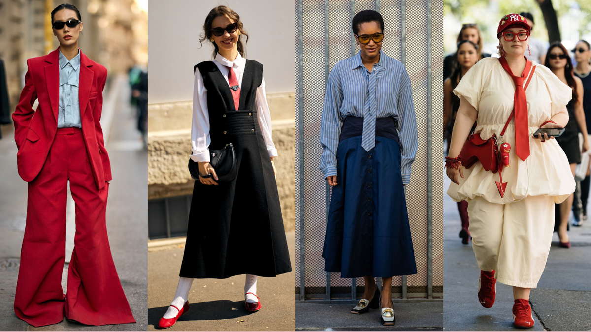 Milan Fashion Week Street Style Evoked a Sexy, Modern 'Mad Men'