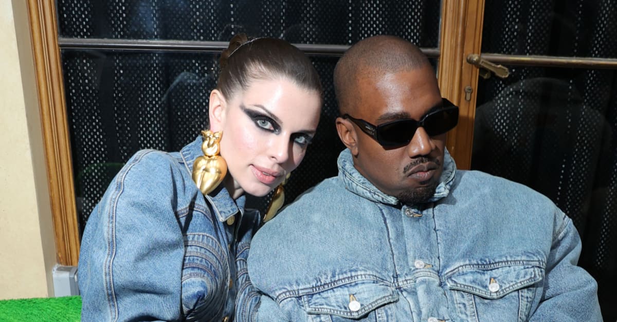 Julia Fox and Kanye West Are Having Quite a Time in Paris - Fashionista