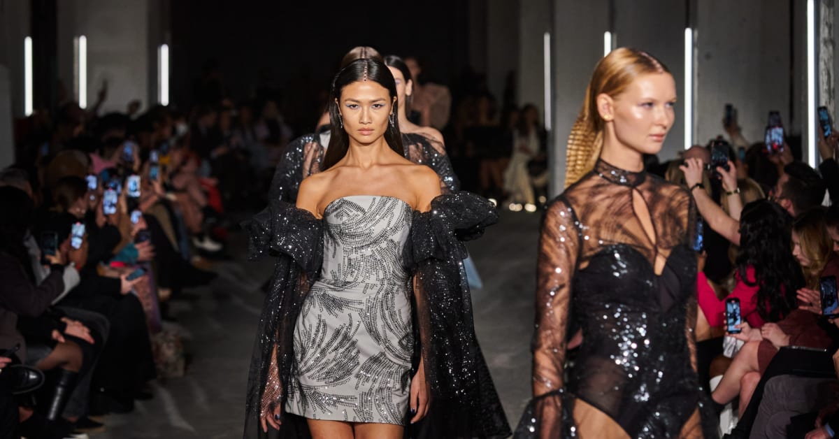 Christian Siriano Goes Into a Victorian Matrix for Fall 2022 - Fashionista