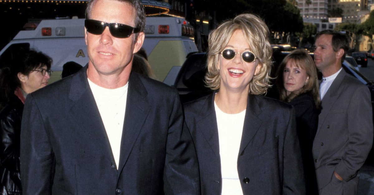 Great Outfits in Fashion History: Meg Ryan and Dennis Quaid in Matching ...