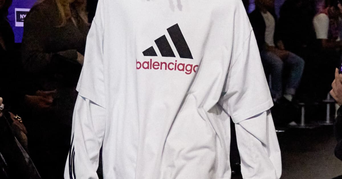 Balenciaga x adidas Collaboration at Spring 2023 New York Show