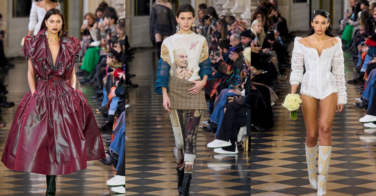 Vivienne Westwood's granddaughter pays tribute to the late designer at  fashion week