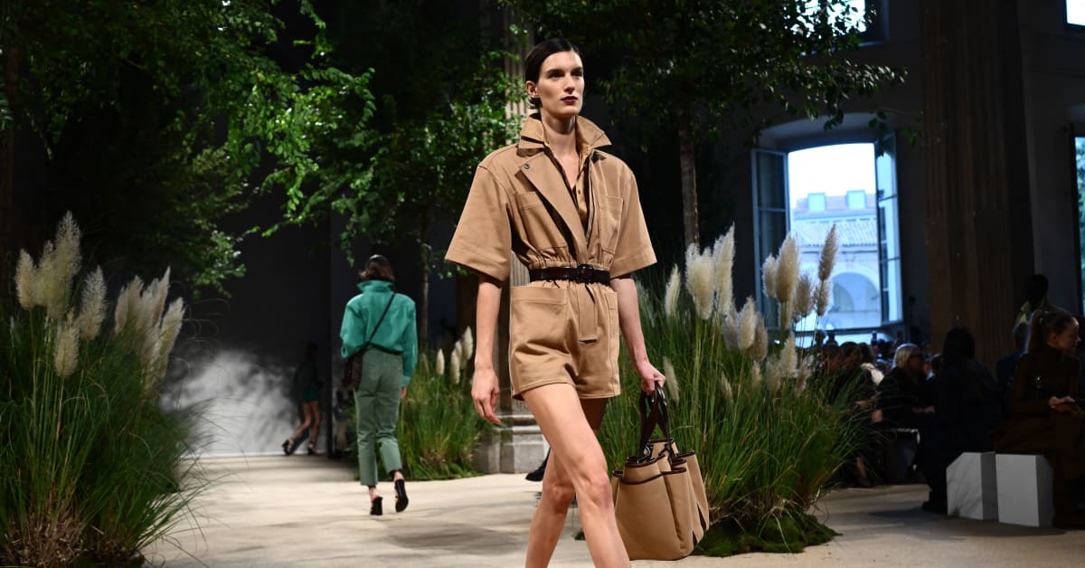 For Max Mara Spring 2024, Manual Labor Is Only a Point of