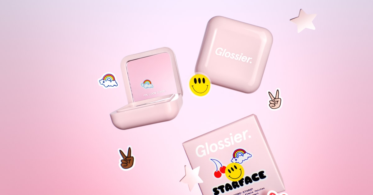 Glossier and Starface Are Teaming Up for the Ultimate Pimple Patch Collaboration