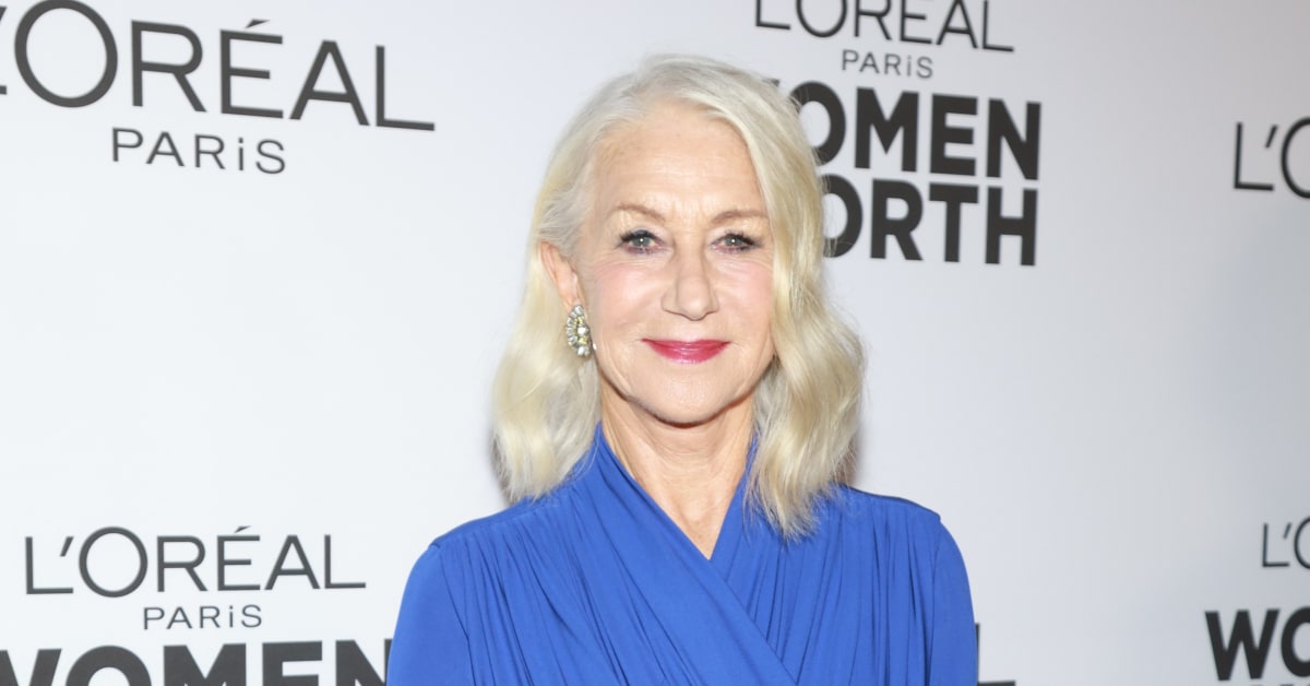 Helen Mirren Wants Us To Rethink How We Use The Word Beauty Fashionista
