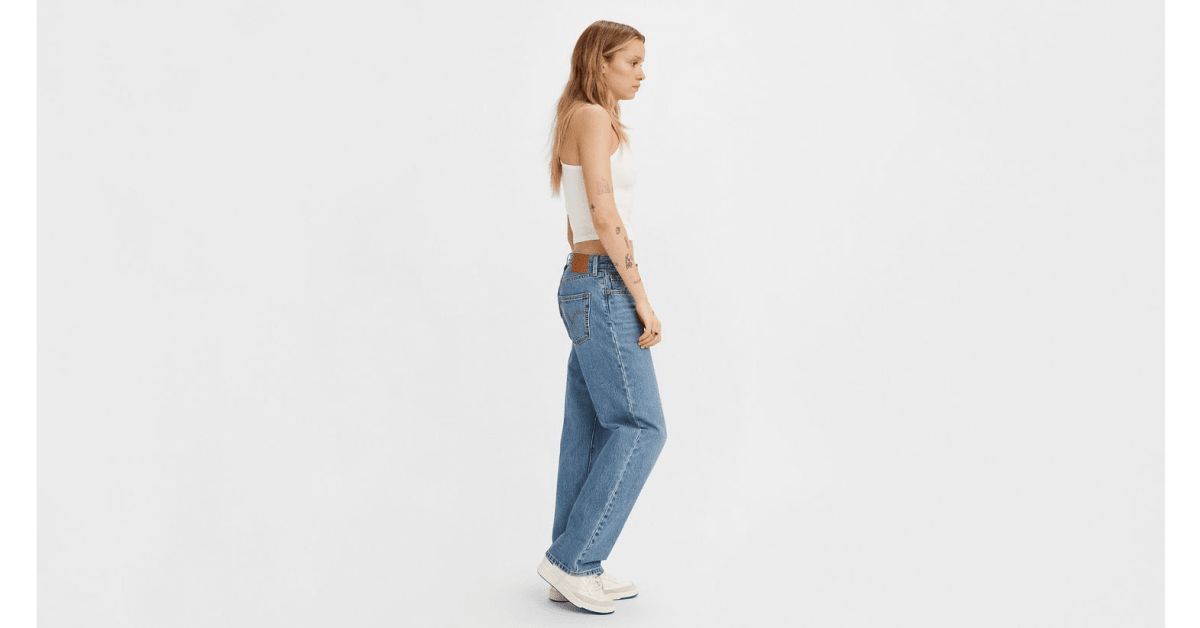 LEVI'S Women's 501 '90s Original Jeans Worn In