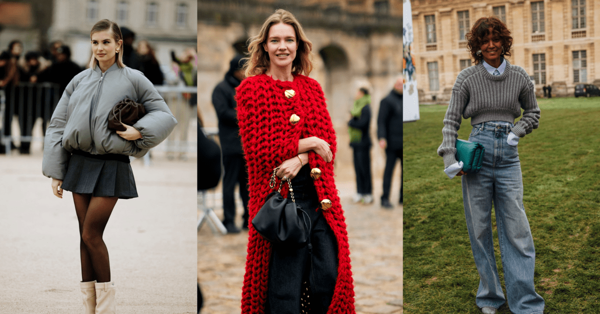 The Four Winter Fashion Trends That Dominated the Street-Style