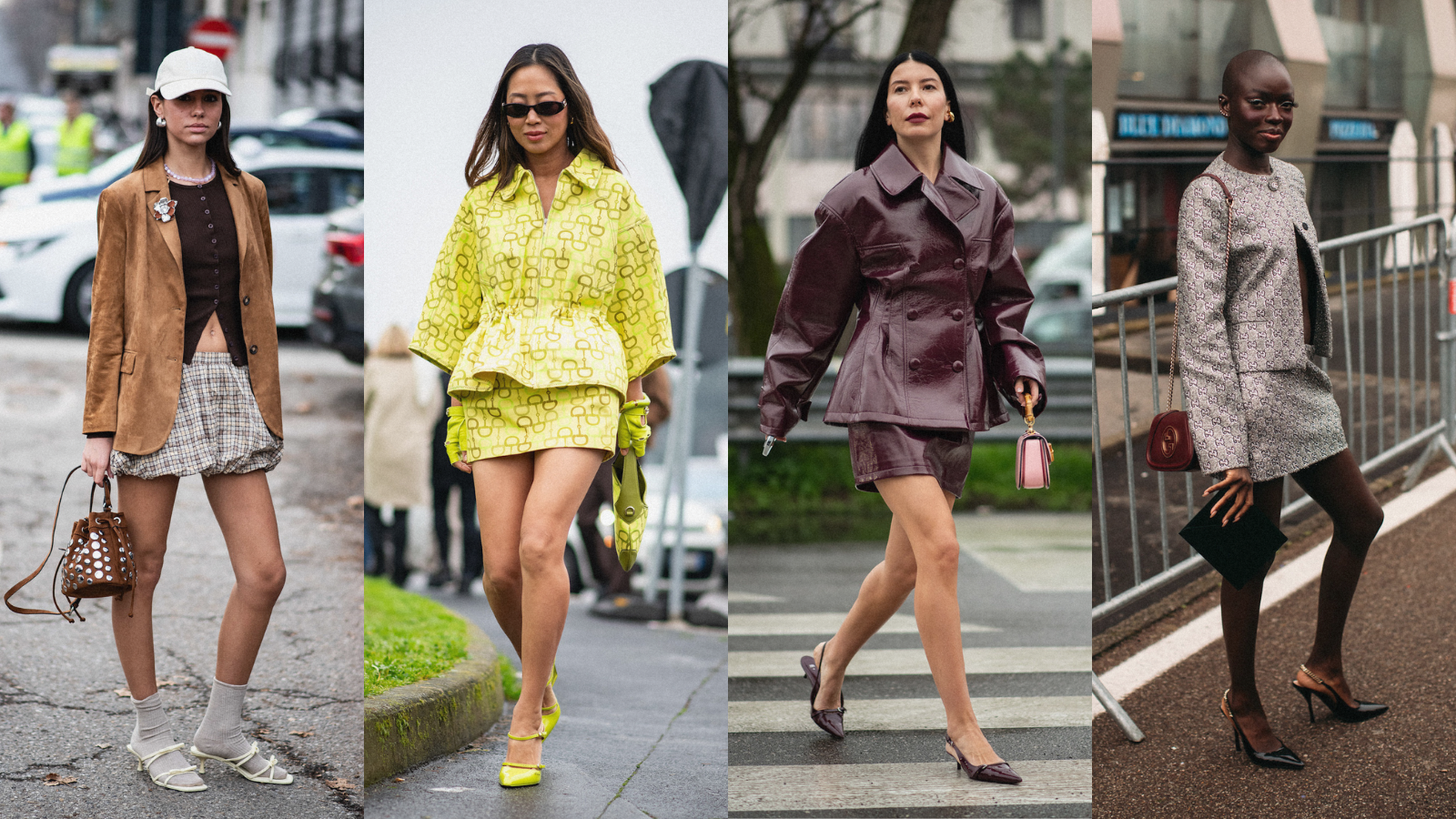 Micro Mini Skirt Street Style
