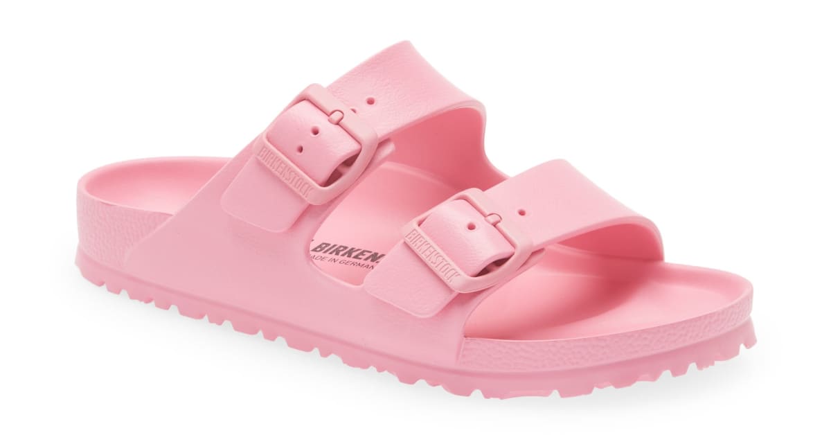 Waterproof birkenstocks pink online