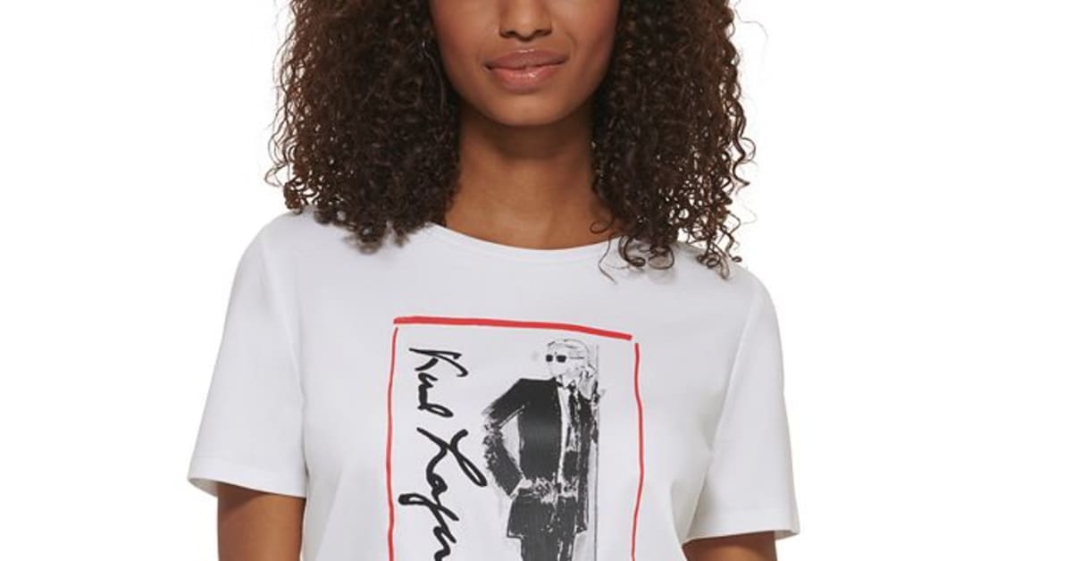 A T-Shirt for Anyone Who Really (Really) Loves Karl Lagerfeld