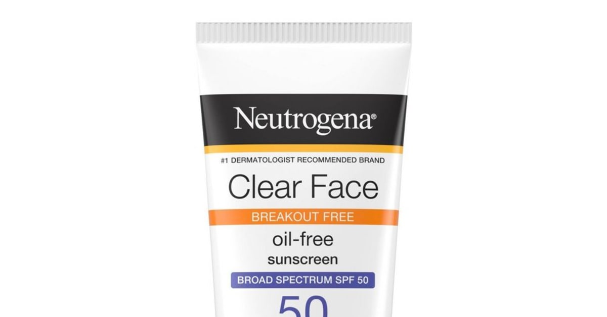 Oil free cheap sunscreen face