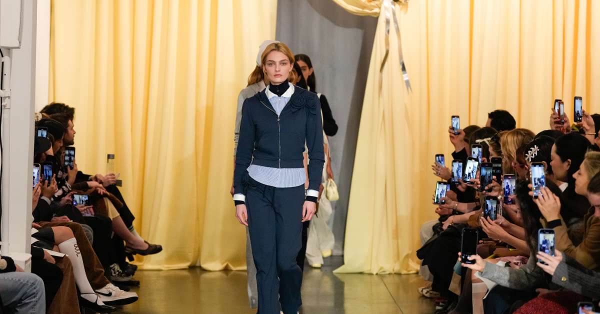 Sandy Liang Marks A Decade Of Endless Girlhood for Fall 2024