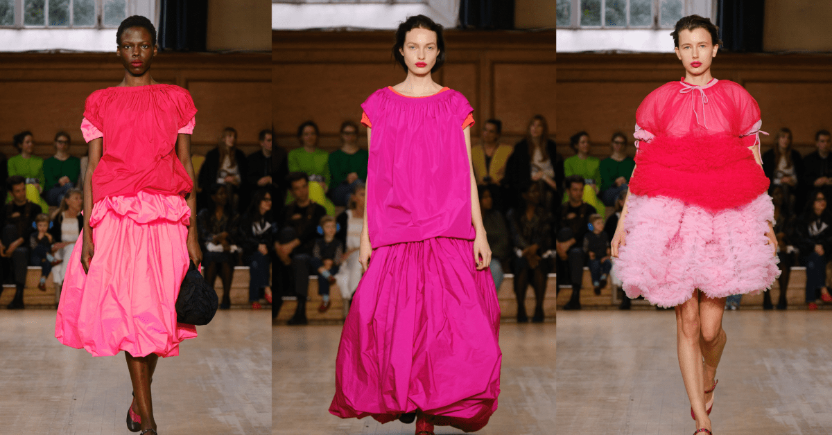 Molly Goddard Embraces the Anti Silhouette With Blobs on Blobs for Fall 2024 Fashionista