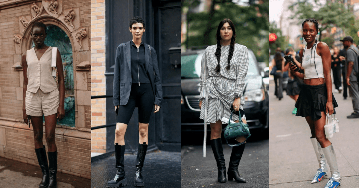 Knee High Boots Ruled on the Last Day of New York Fashion Week Street Style Fashionista