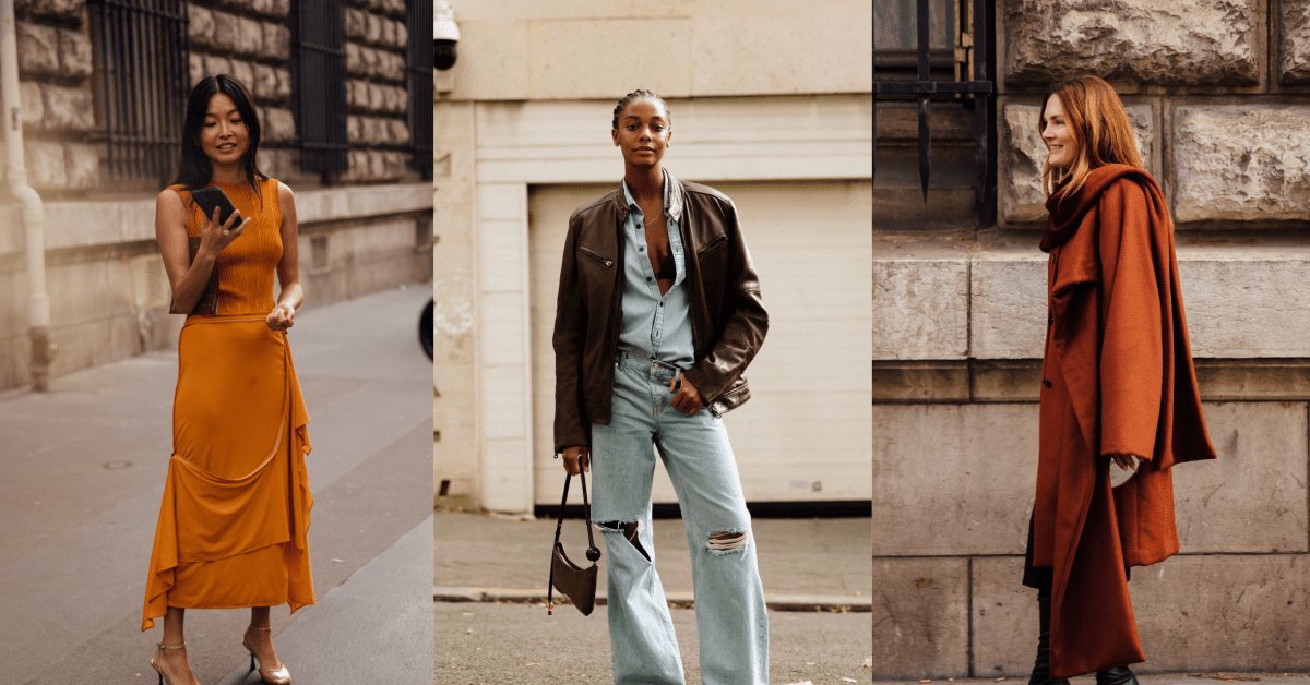 Showgoers Embraced the Colors of Fall for Day 5 of Paris Fashion Week Fashionista