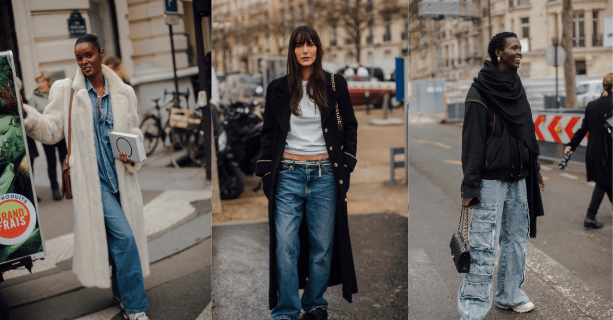 Jean street style sale
