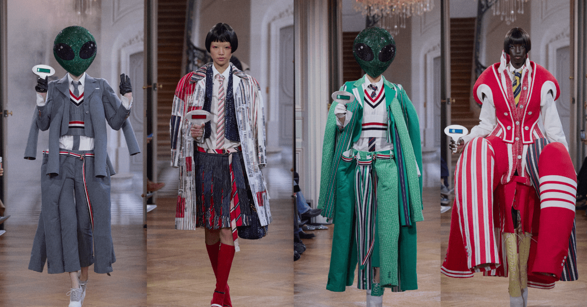 Thom Browne Welcomes Aliens to Earth for Spring 2026 - Fashionista