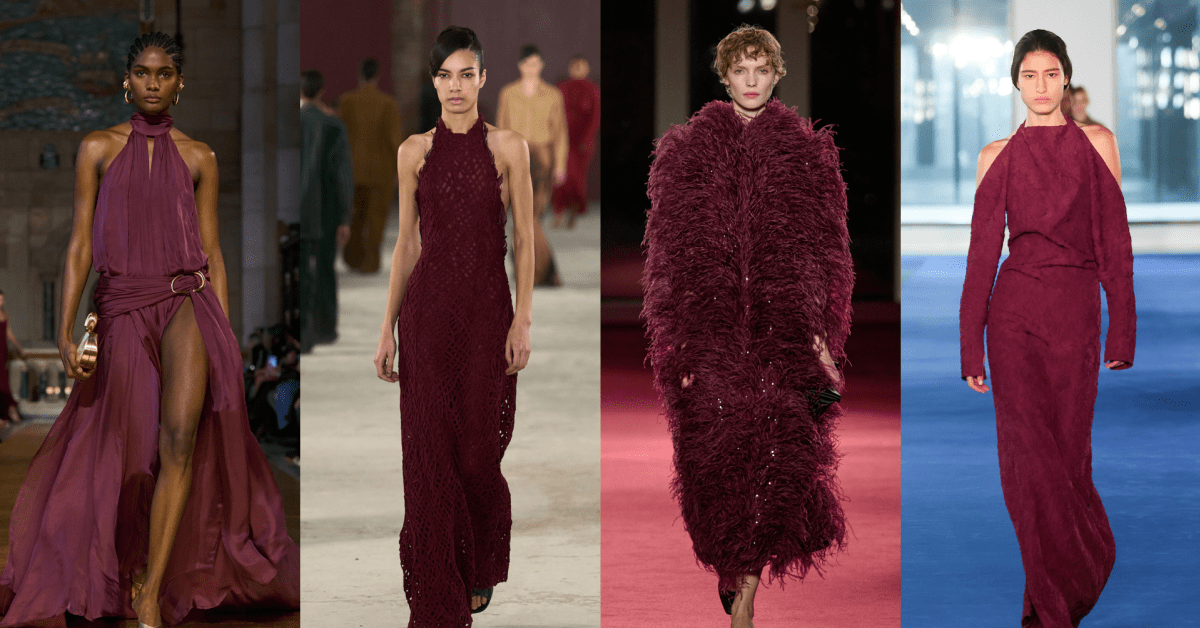 This Deep Purple Shade Is Everywhere on the NYFW Runways - Fashionista