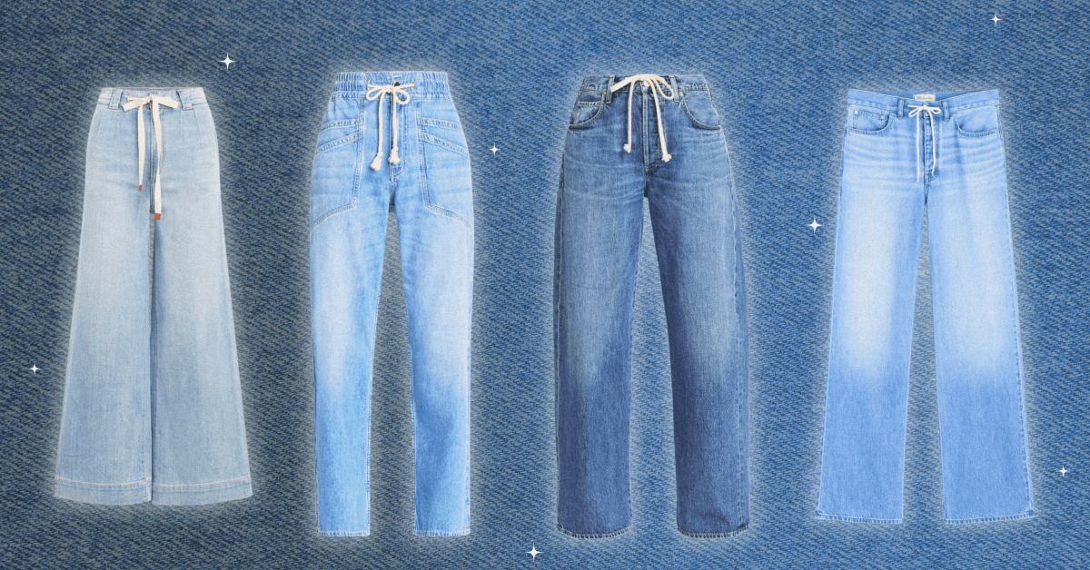 Drawstring Jeans Are Everywhere: Shop 2025's Comfiest Denim