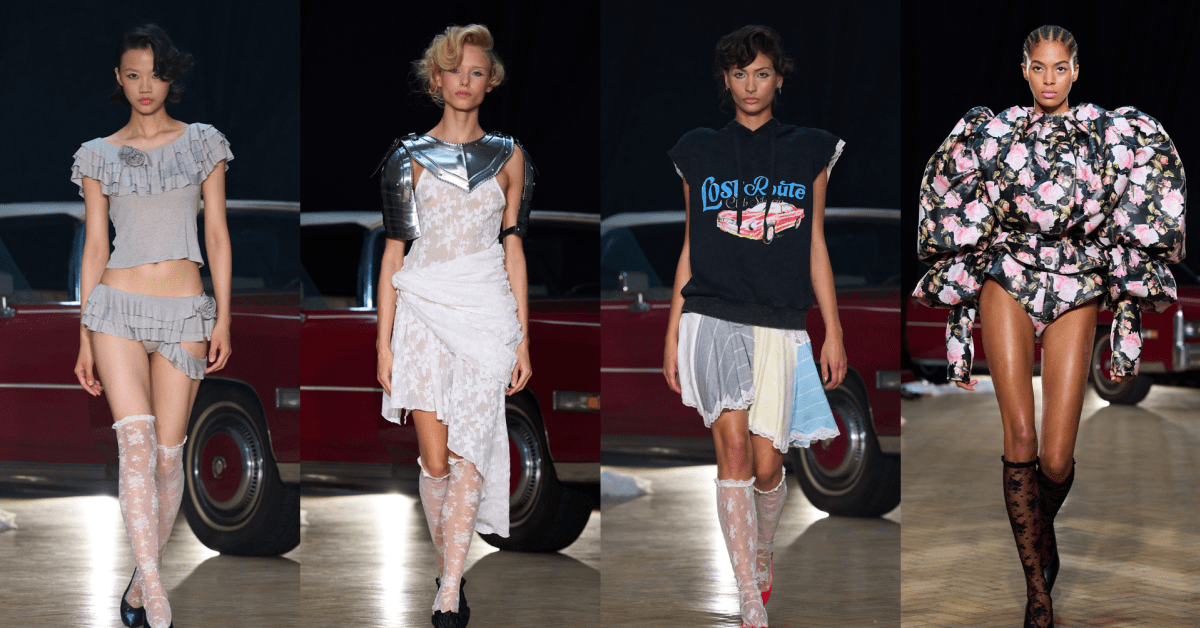 Yuhan Wang Spring 2026 Reimagines 'Mulholland Drive' From a