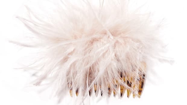 loeffler randall hosie feather hair slide