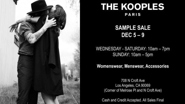 The Kooples Sample Sale x Eclipse - Invitation-1