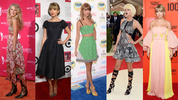 A Complete History Of Taylor Swifts Style Fashionista 