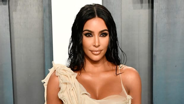 Kim Kardashian 2020 Vanity Fair Oscar Party Hosted By Radhika Jones
