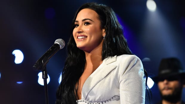 Demi Lovato performs onstage during the 62nd Annual GRAMMY Awards