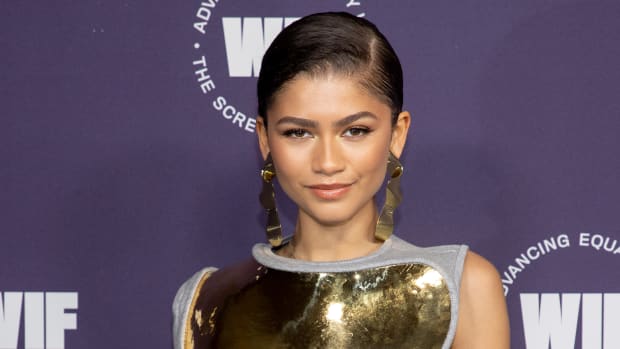 Zendaya attends the Women in Film's annual award ceremony on October 06, 2021 2