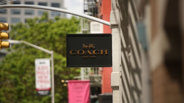  A Coach store stands in the SoHo neighborhood of Manhattan on May 8, 2017