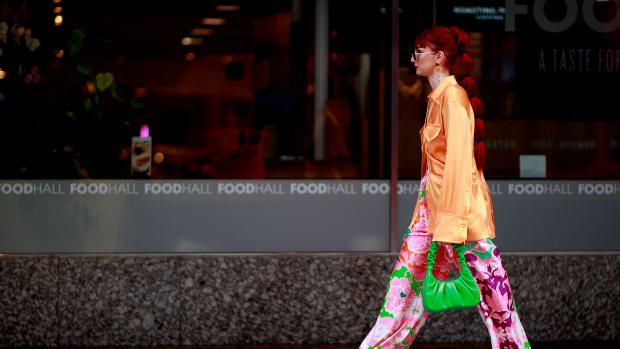 JW Pei Bag London Fashion Week Street Style S22 376