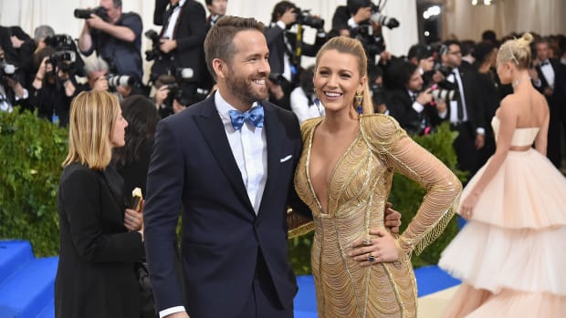 Ryan Reynolds and Blake Lively attend the "Rei Kawakubo:Comme des Garcons" Met Gala 2017