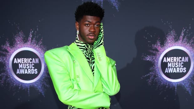 Lil Nas X attends the 2019 American Music Awards at Microsoft Theater on November 24, 2019 in Los Angeles, California
