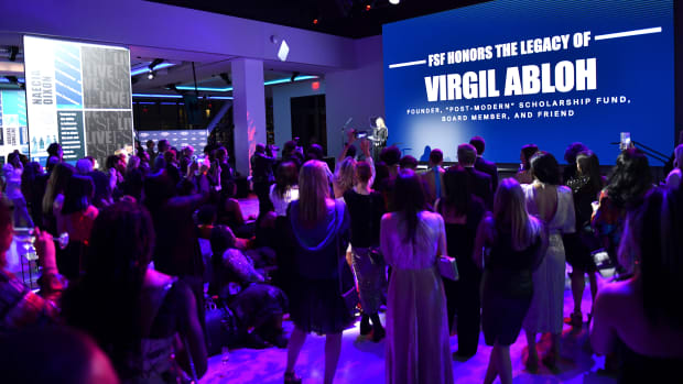 A view of atmosphere during The Fashion Scholarship Fund 85th Annual Awards Gala at the Glass Houses on April 11, 2022 in New York City